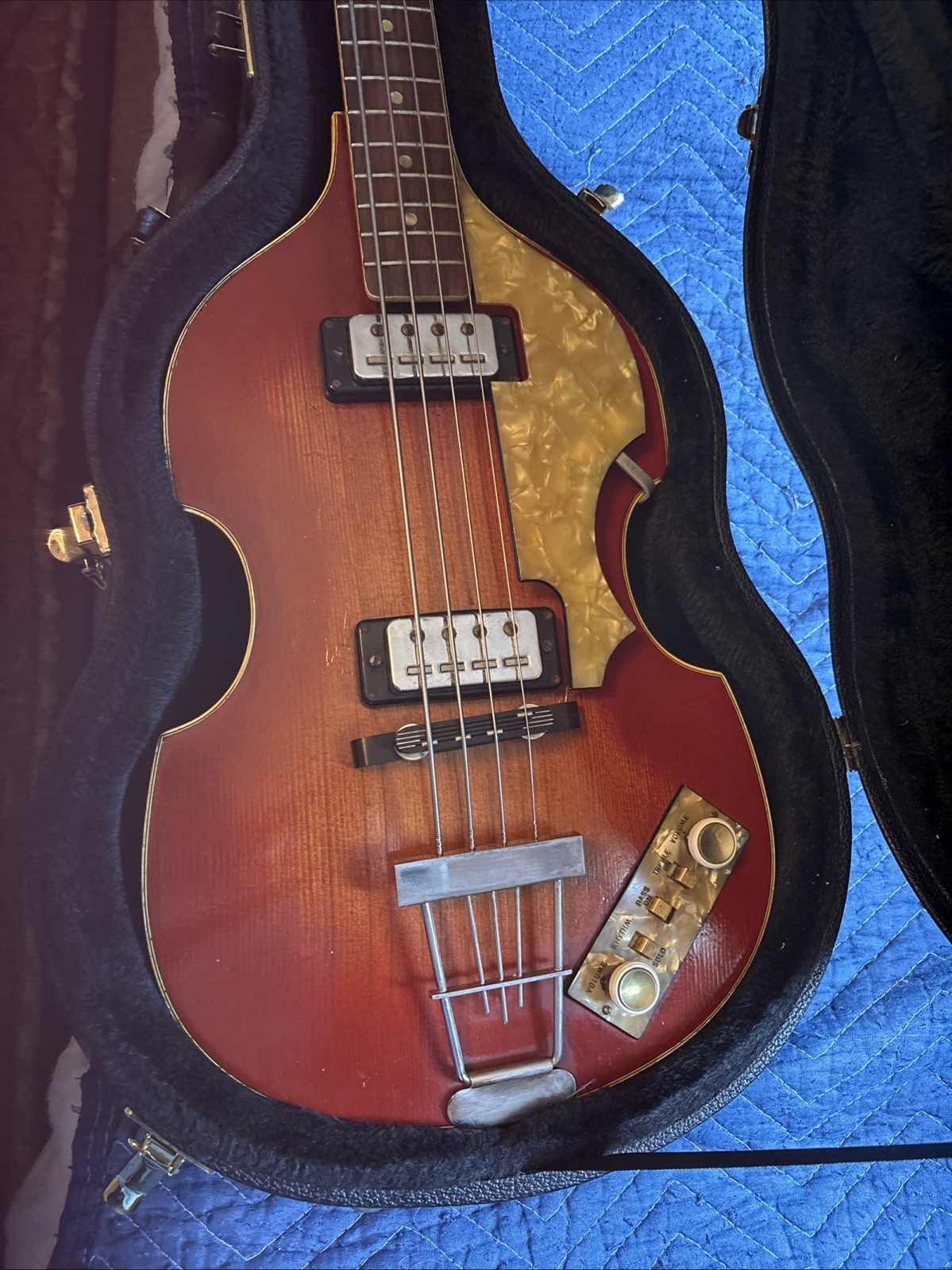 Original 1965 / 66 Hofner 500 / 1 Bass Guitar