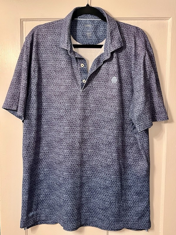 Johnnie-O Performance Golf Shirt (L) "The Haven" Logo (L)