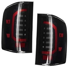LED Tail Lights Compatible with 2007-2013 Chevy Silverado 1500 2007 Smoked Lens