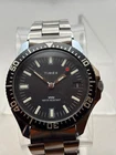 Timex Marlin Red Dot Mechanical automatic diver mens Watch 38mm Running