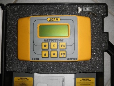 ''A.C.T. II HANDYSCAN EOBD PPT6 AS08485-C CRYPTON TECHNOLOGY 8-16VDC''