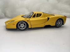Burago Enzo Ferrari 1/24 Used Some Scratches On Roof Missing Mirrors See Pics