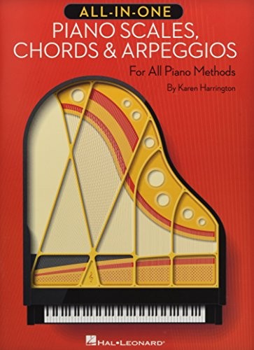 All-In-One Piano Scales, Chords & Arpeggios: For All Piano Methods By Karen Har