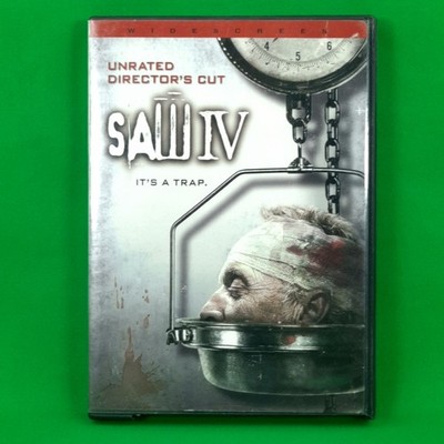 Saw IV  Unrated Director's Cut Widescreen Edition DVD Horror