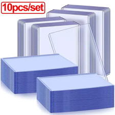 35PT Toploader Card Holder Clear Hard Plastic Sleeves Baseball Sports Pokemon