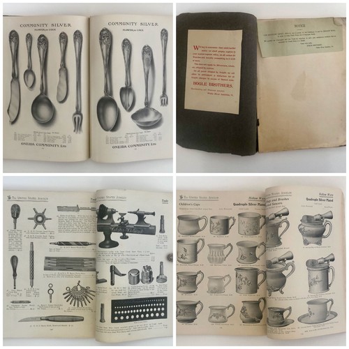 Antique 1904 Bogle Bros US Jeweler Victorian Jewelry Catalog Watches Silverware - Picture 2 of 12
