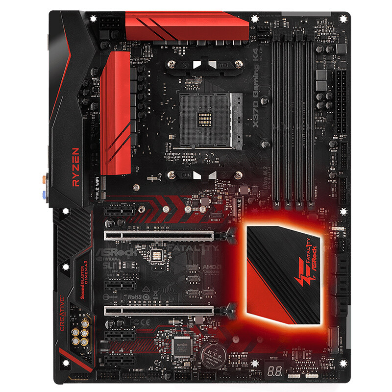 【CPU＆メモリ付き】ASrock マザーボード X370 Gaming K4 For Asrock Fatal1ty X370 Gaming K4 Motherboard AM4 AMD X370 USB