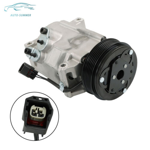 A/C Compressor w/Clutch For 07-12 Buick Enclave Traverse GMC Acadia Outlook - Foto 2 di 10