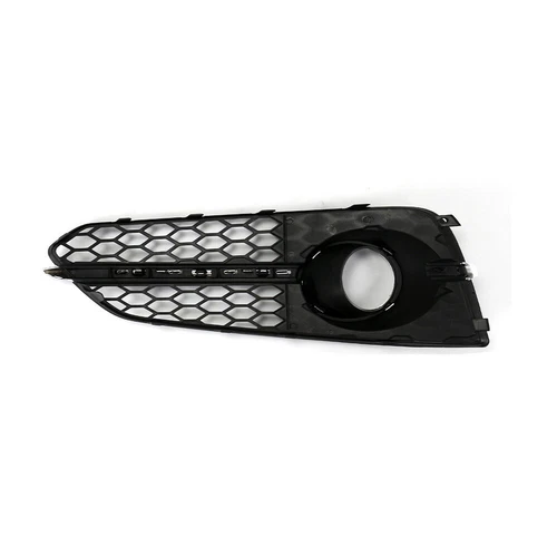 For Audi A8 Sport S8 D4.5 2014-2017 2PCS ACC Style LH&RH Fog Lights Grilles - Picture 4 of 5