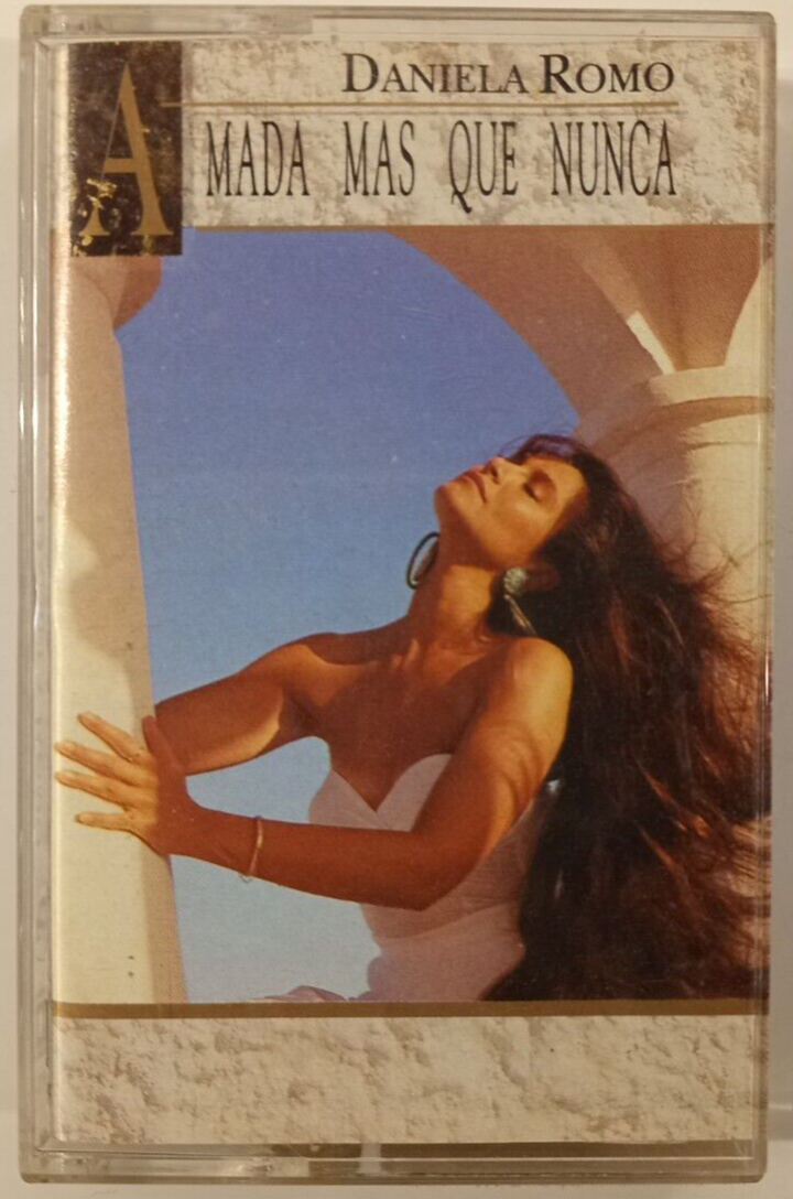 DANIELA ROMO - AMADA MAS QUE NUNCA - 1991 MEXICAN TAPE ALBUM