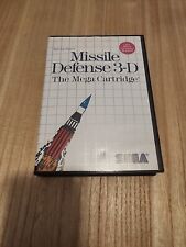 Missile Defense 3-D (Sega Master, 1987) for sale online