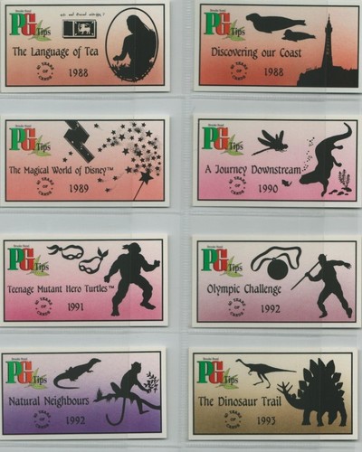 Brooke Bond. A full set of 48 cards 1994, 40 Years of cards. BLACK Text. - Picture 10 of 11