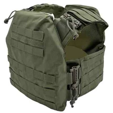 Tactical Plate Carrier Vest with Cummerbund – MOLLE Modular | Fits 10x12 Inserts