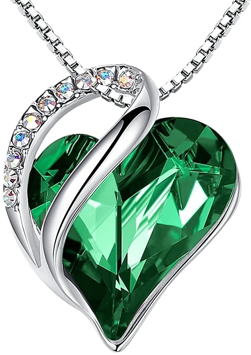 Emerald Glass Fashion Necklaces & Pendants