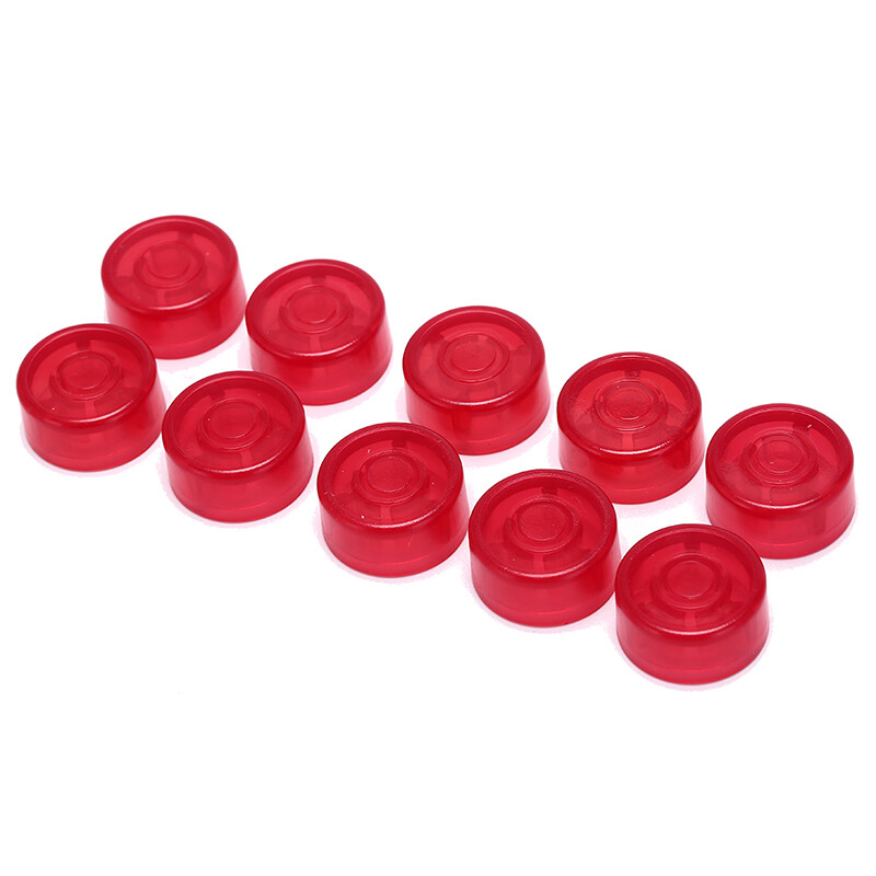 10Pcs Guitar Effect Pedal Foot Nail Cap Switch Toppers Knob footswitch