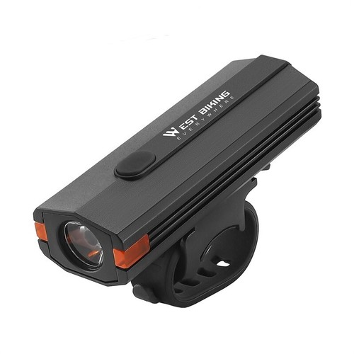 WEST BIKING Waterproof Bike Light Rechargeable LED Cycling Front Headlight - Picture 6 of 23
