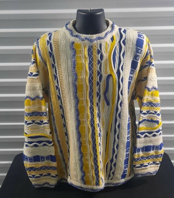 yellow coogi sweater