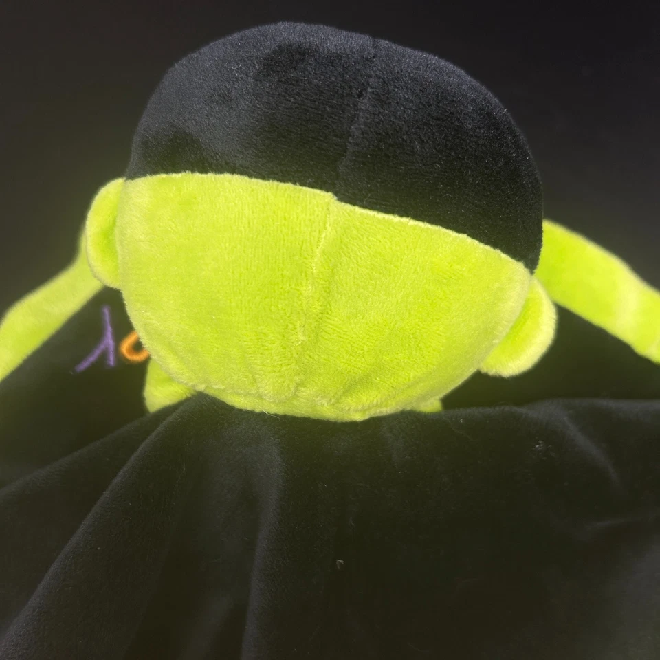 Frankenstein Mamá Pequeño Monstruo Bebé Lovey Manta de Seguridad Verde Halloween Foto 4 de 4