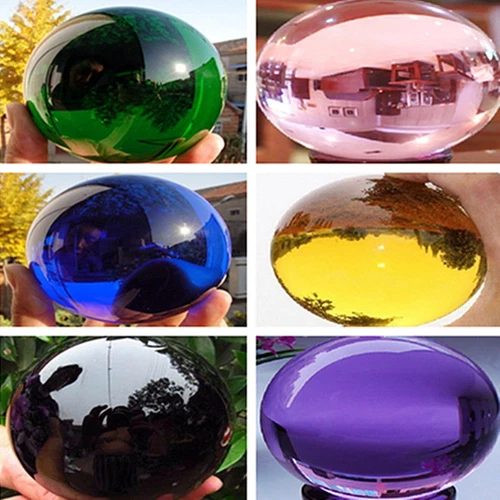 60-200MM Round Glass Crystal Ball Sphere Buyers Select the Size Magic Ball - Picture 2 of 15