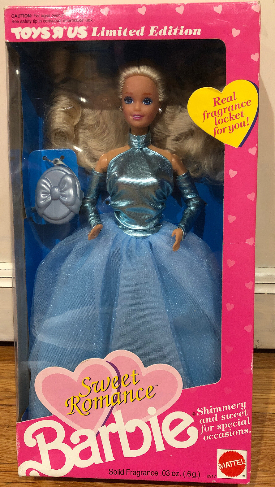 1991 Sweet Romance Barbie Toys R Us Limited Edition 2917 NIB eBay