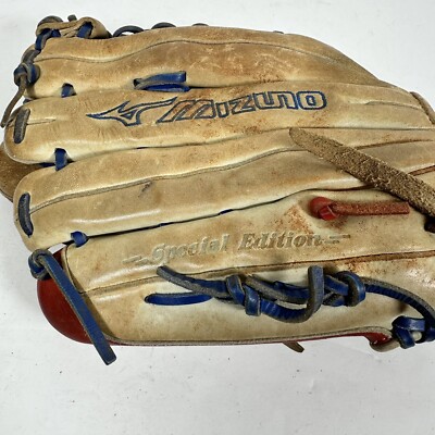 バイナルメーション・ボーピープ Mizuno GMVP-1277-PSE2 Red, White, & Blue 12.75” Baseball Glove