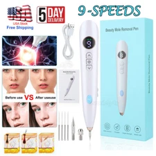 Laser LED Plasma Skin Dark Spot Removal Pen Wart Tag Mole Tattoo Freckle Remover