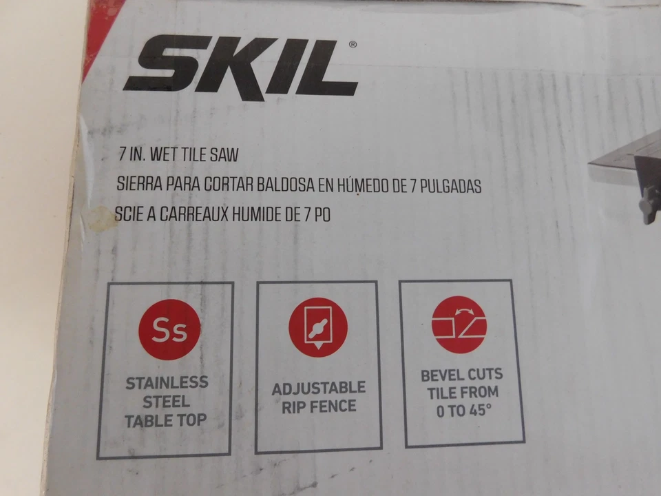 SIERRA PARA AZULEJOS HÚMEDOS SKIL 7" - NUEVA (TPS61) Foto 3 de 4