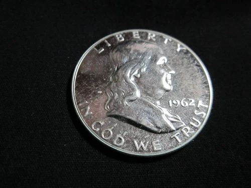 1962  Ben Franklin Proof Half Dollar