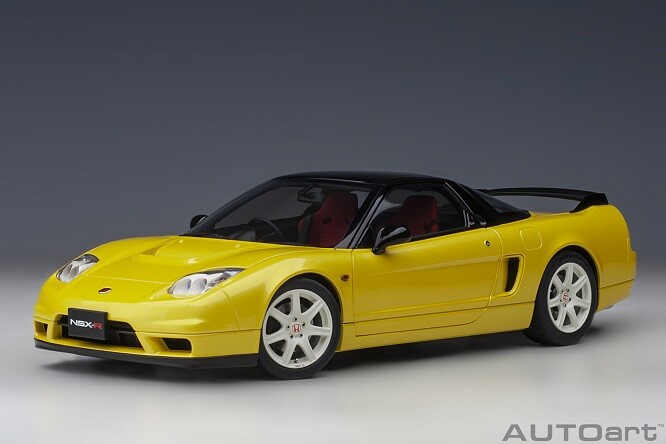 AUTOart「Honda NSX-R（NA2）」1:18 AUTOart 73214 -1/18 Honda Nsx-R (NA2) (Indy Yellow Pearl) - New | eBay