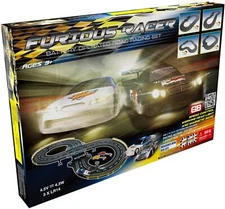 Golden Bright Furious Racer Road Racing Set- Battery Operated