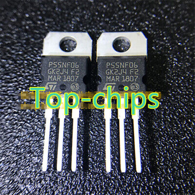 50A POWER MOSFET 0.015 ohm Kammas 5pcs transistor TO-220-3 STP55NF06 N-CHANNEL 60V 