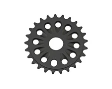 ALTALINE Bicycles BMX 25 TEETH ALLOY6 061-T6 CHAINRING SINGLE 1/2" X 1/8" Black