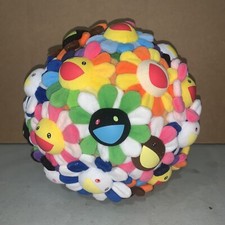 Takashi Murakami Flower Ball Plush Collector's Art Basel KAIKAI KIKI FLOWER 28cm