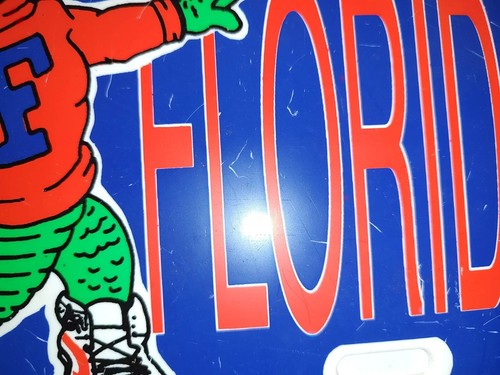 Zwei Oldtimer UF Gator Autokennzeichen - wie besehen - Bild 3 von 7