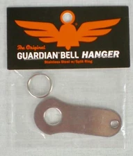 Guardian® Bell Silver Hanger Mount Motorcycle Luck Gremlin Harley Ride