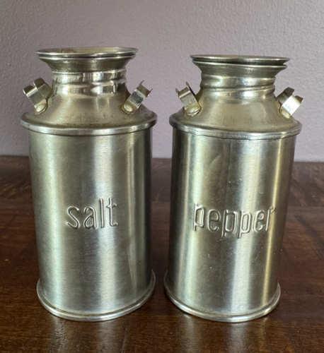 Lattiera vintage sale e pepe shaker novità Hong Kong 4x2" - Foto 8 di 9