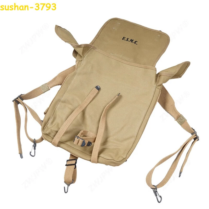 Вторая мировая война корпус морской пехоты США USMC M1941 тактический рюкзак открытый рюкзак сумки реплика - Изображение 4 из 4