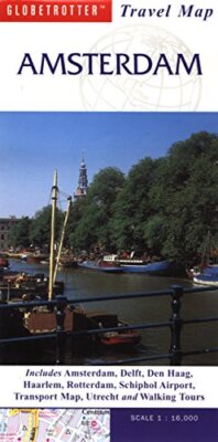 AMSTERDAM TRAVEL MAP By Globetrotter **BRAND NEW**