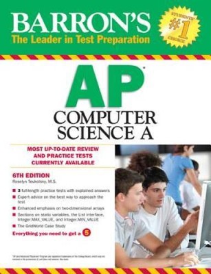 Barron's AP Computer Science A, 6th Edition - Paperback - VERY GOOD