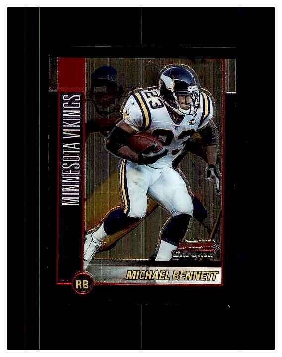 MICHAEL BENNETT YOU PICK SEE SCANS OF EVERY CARD ROOKIES VIKINGS WISCONSIN STAR
