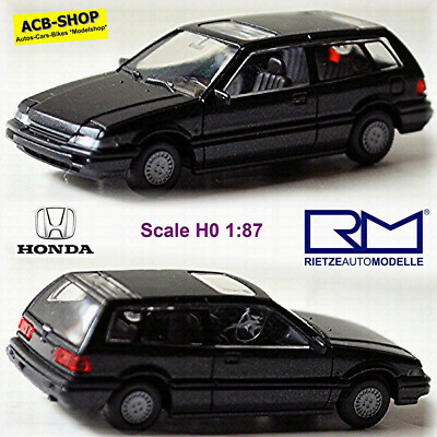 Honda Accord EX 2,0 Aero Deck 1985-90 Heckklappe beweglich schwarz 1:87 Rietze