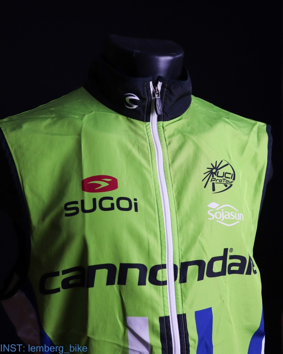 Cannondale Sugoi Uci pro Tour cycling vest jersey #221 | eBay