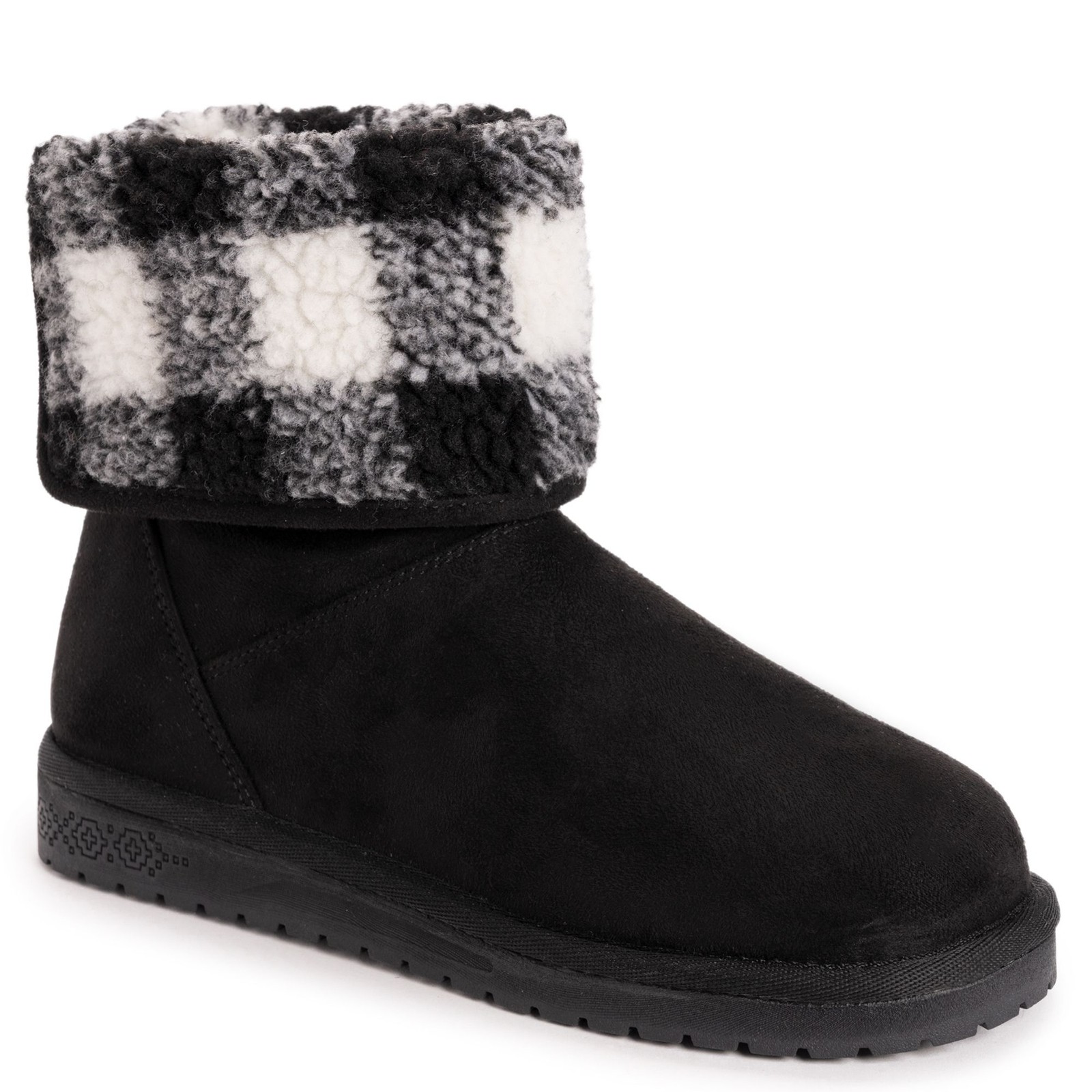 Женские ботинки MUK LUKS Clover - Черныйв клетку 6590₽