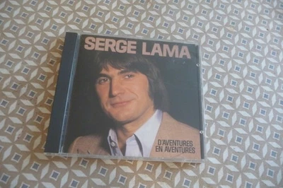 SERGE LAMA CD D'AVENTURES EN AVENTURES. JE SUIS MALADE. UNE ILE. - Photo 1/3