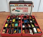 Vintage Matchbox Lesney Car Sixties Era Lot of 33 Cars W/ Mattel Car Case No.