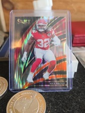 2025 Panini Select - Club Level Nick Bolton #207 Black & Red Shock Prizm