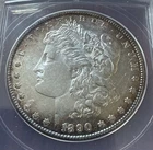 1890-S $1 Morgan Silver Dollar ANACS AU 58 Gorgeous Rim Toning!