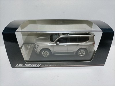 Hi Story 1/43 Land Cruiser ZX 2021 Silver Toyota Land Cruiser 4WD