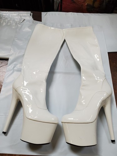 Ellie 7" Heel Stiletto Stretch Knee High Boots Women Shoes 709/Zemma, SIZE 9 - Picture 2 of 5