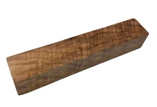 Curly Maple Wood Turning Blank 1-15/16" x 2" x 11” figured Maple (k19)